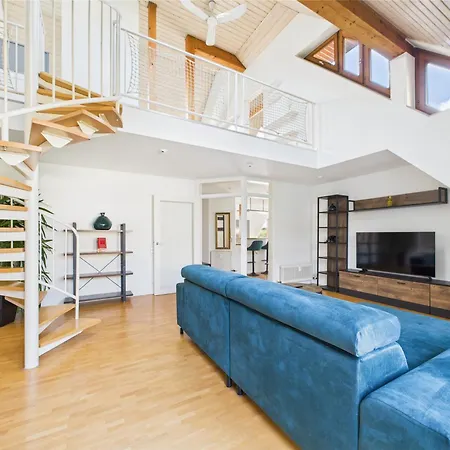 Traumzeit Sky Lounge Marbach شقة *