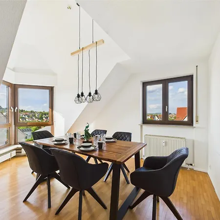 Traumzeit Sky Lounge Marbach شقة